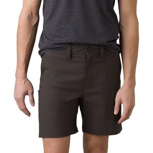 Prana Mens Alameda Shorts Size 38 Iron Grey